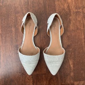 Madewell D’Orsay Flats size 7